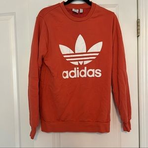 Adidas peach orange kids sweatshirt